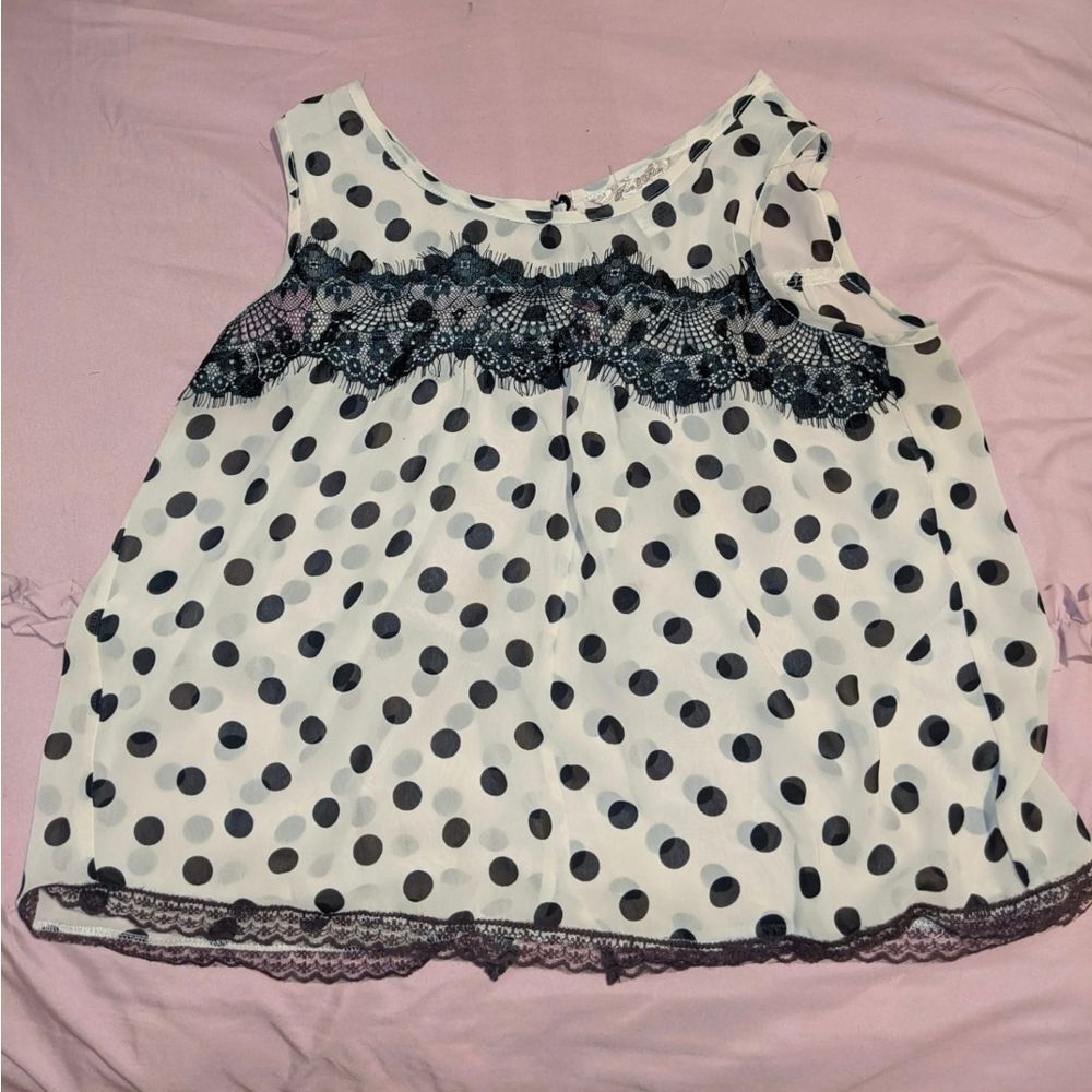 White Dotted Shirt